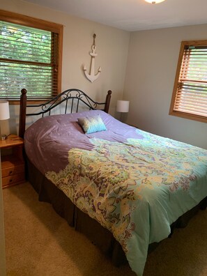 5 bedrooms, iron/ironing board, travel crib, WiFi