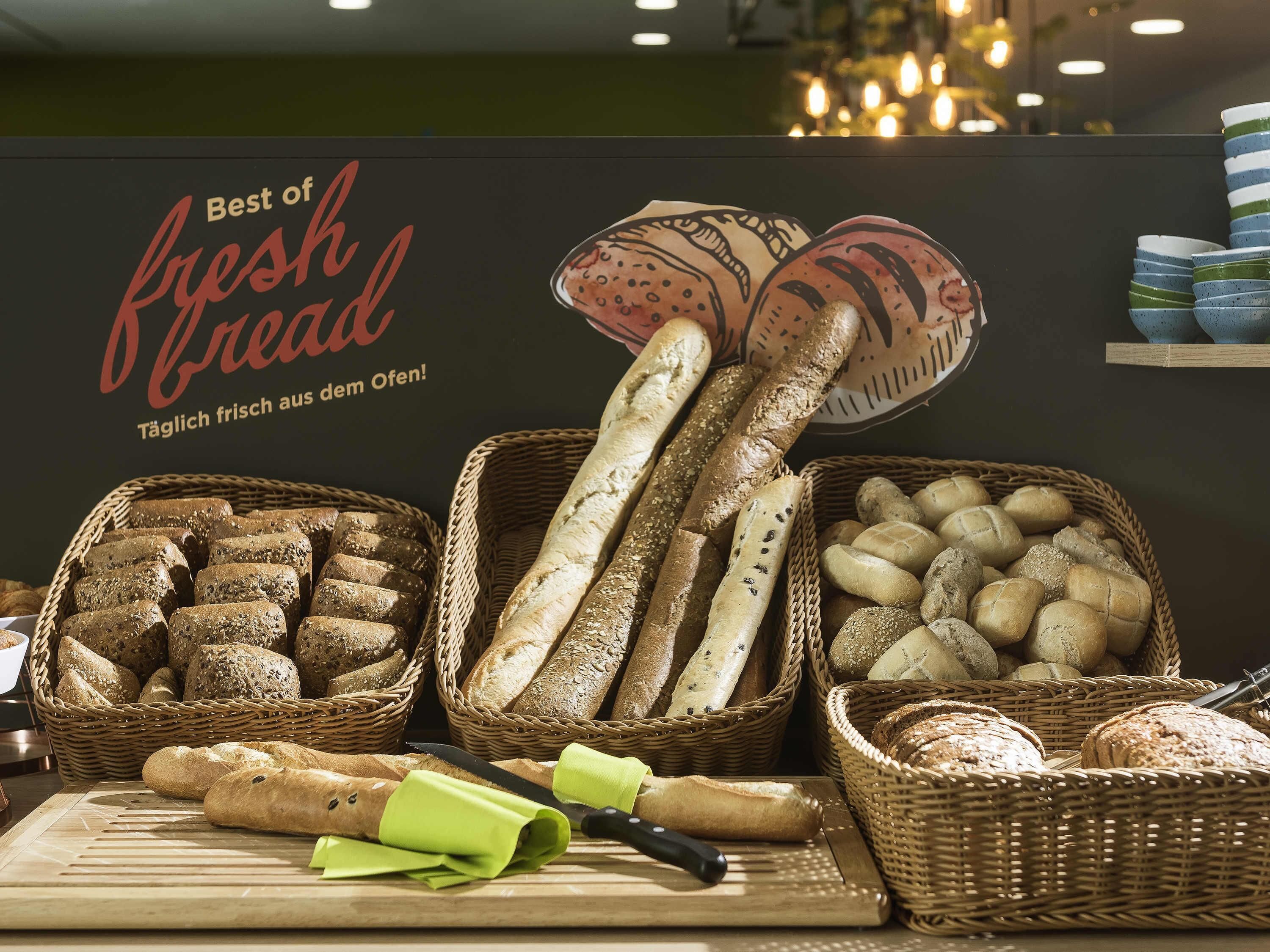 daily buffet breakfast (eur 15 per person)