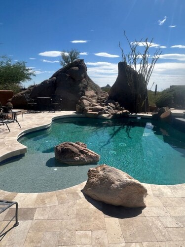  PISCINE CHAUFFÉE DE LUXE AVEC SPA PAR TROON GOLF GREAT VIEW             