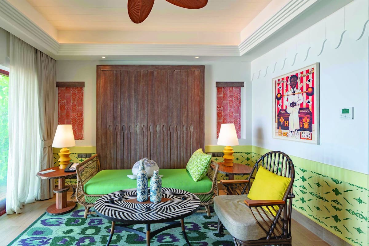 junior suite, 1 king bed, private pool | 1 bedroom, premium bedding, minibar, in-room safe