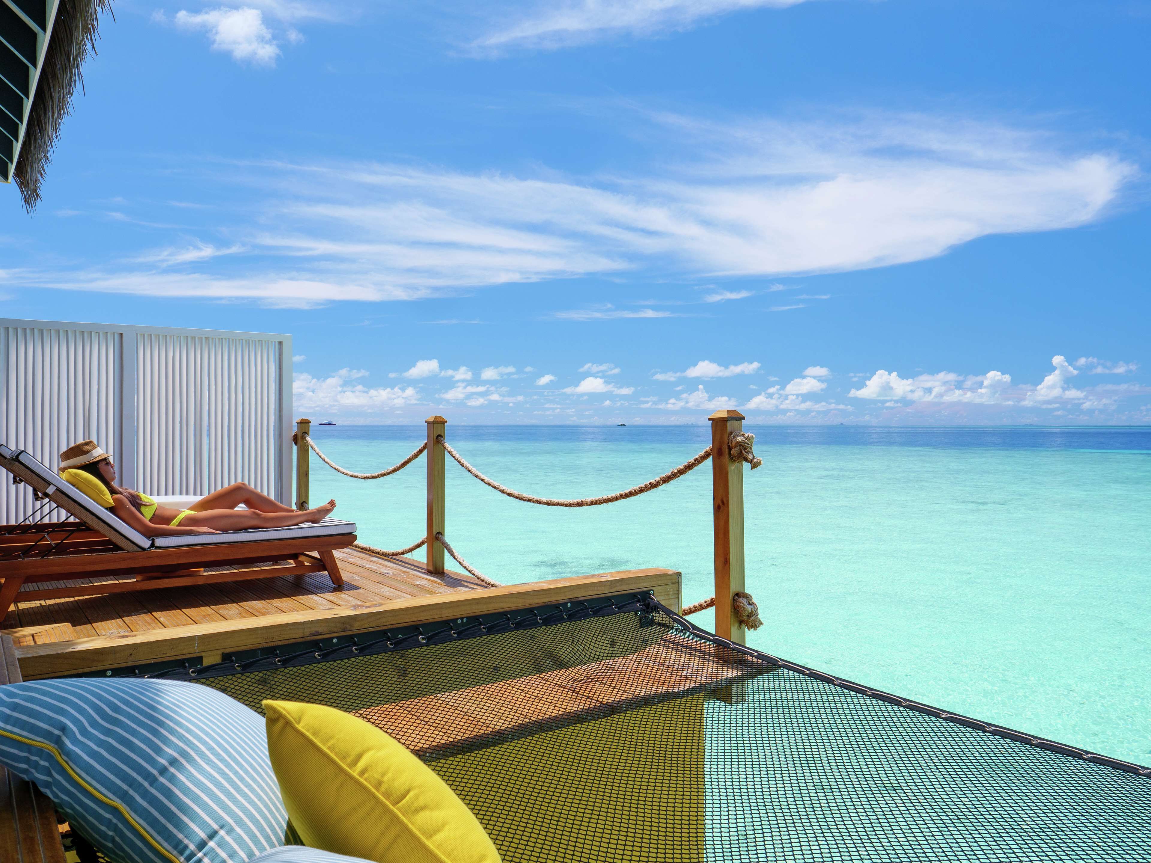 overwater villa | view from room