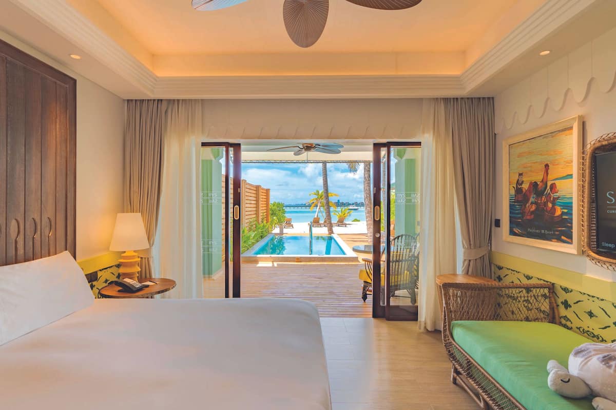Quarto, 1 cama King, piscina particular, ao lado da praia (Beach Room with Pool) | Vista do quarto