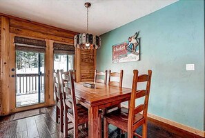 Dining - 4-Bed, 3-Bath with Hot Tub; Sleeps 10, 3 parking spaces, license #BCA-78675 (Silverthorne)