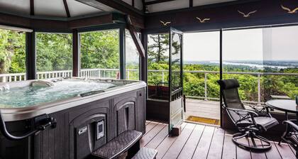 Far Horizons Luxus Ferienhaus in Montebello, Quebec