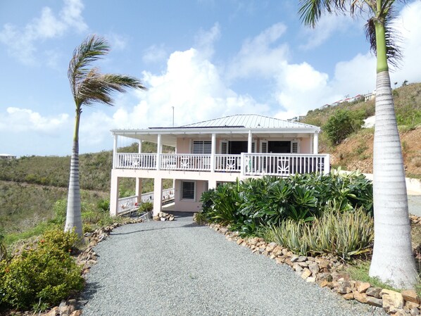 Exterior - Ocean View And Breezes, Quiet 1 Bedroom, 1 Bath Private Guest Cottage On 1 Acre (Christiansted)