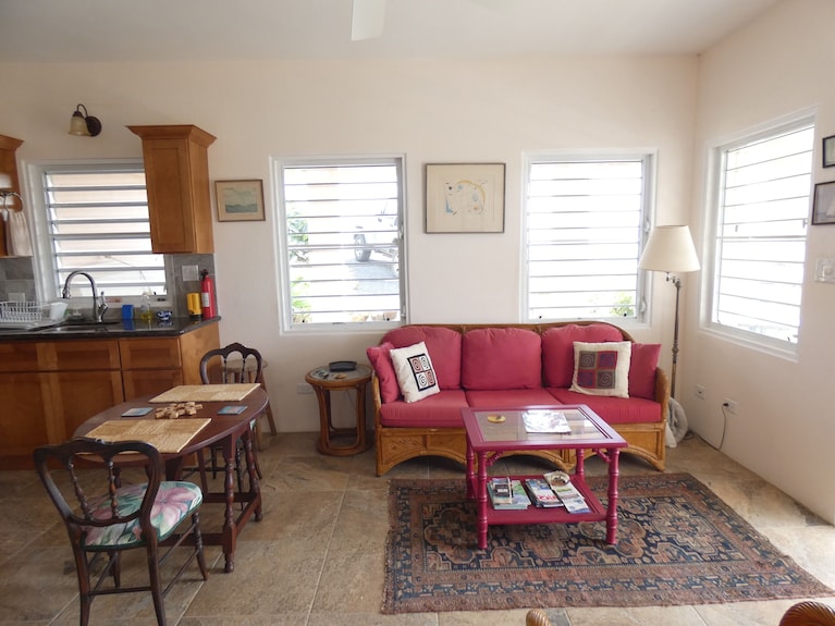 Ocean View And Breezes, Quiet 1 Bedroom, 1 Bath Private Guest Cottage On 1 Acre - Saint Croix