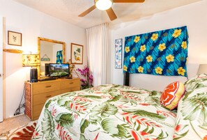 1 habitación, tabla de planchar con plancha y wifi 