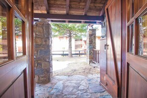 Entrada de la propiedad