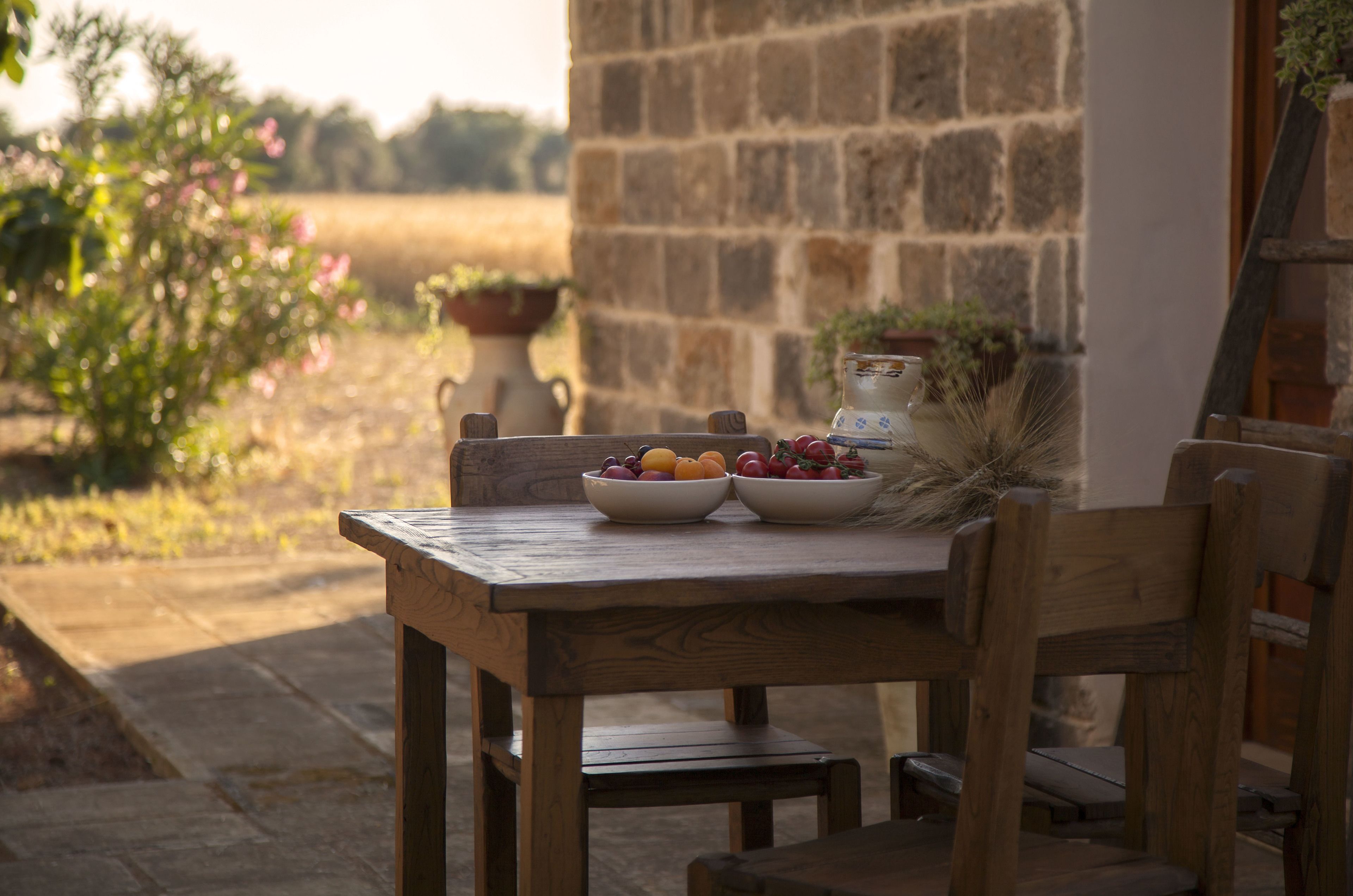 Romantische Studiosuite, 1 Queen-Bett, Kochnische, Annex | Speisen im Freien