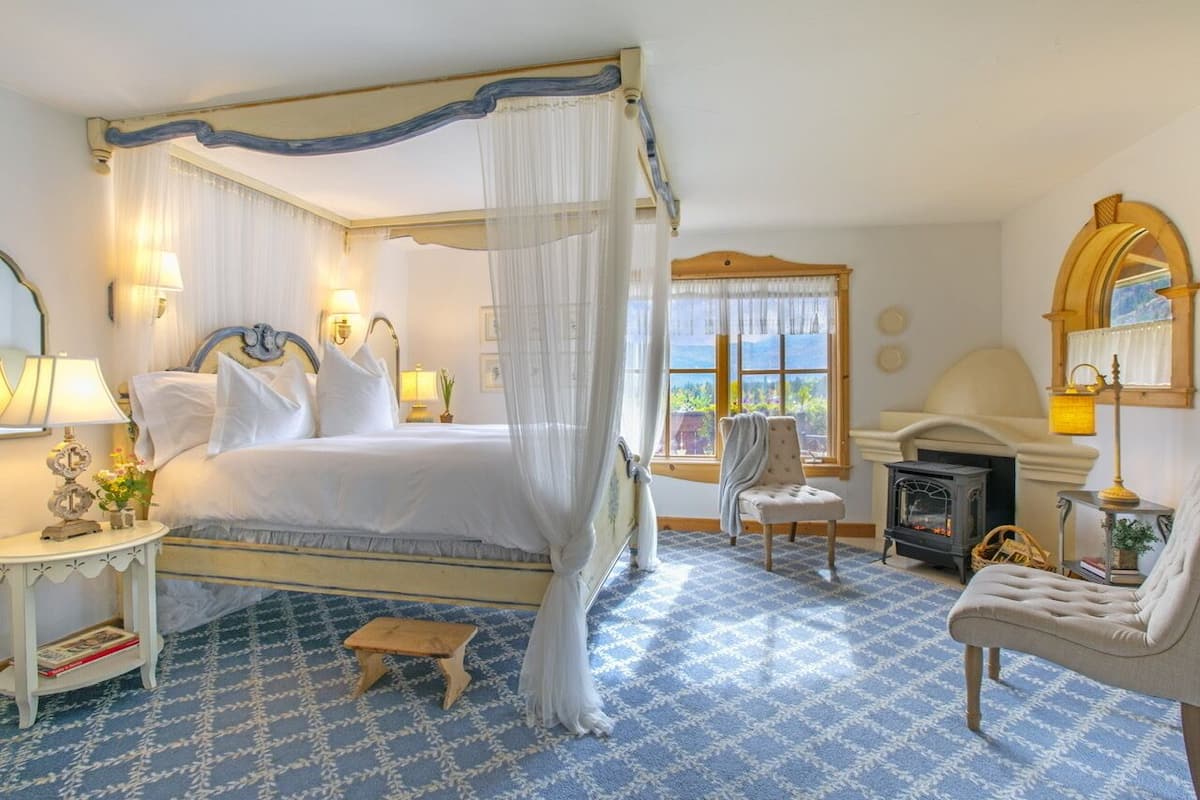 Suite, 1 cama de matrimonio, no fumadores (Schneewitchen) | Tabla de planchar con plancha, wifi gratis, ropa de cama