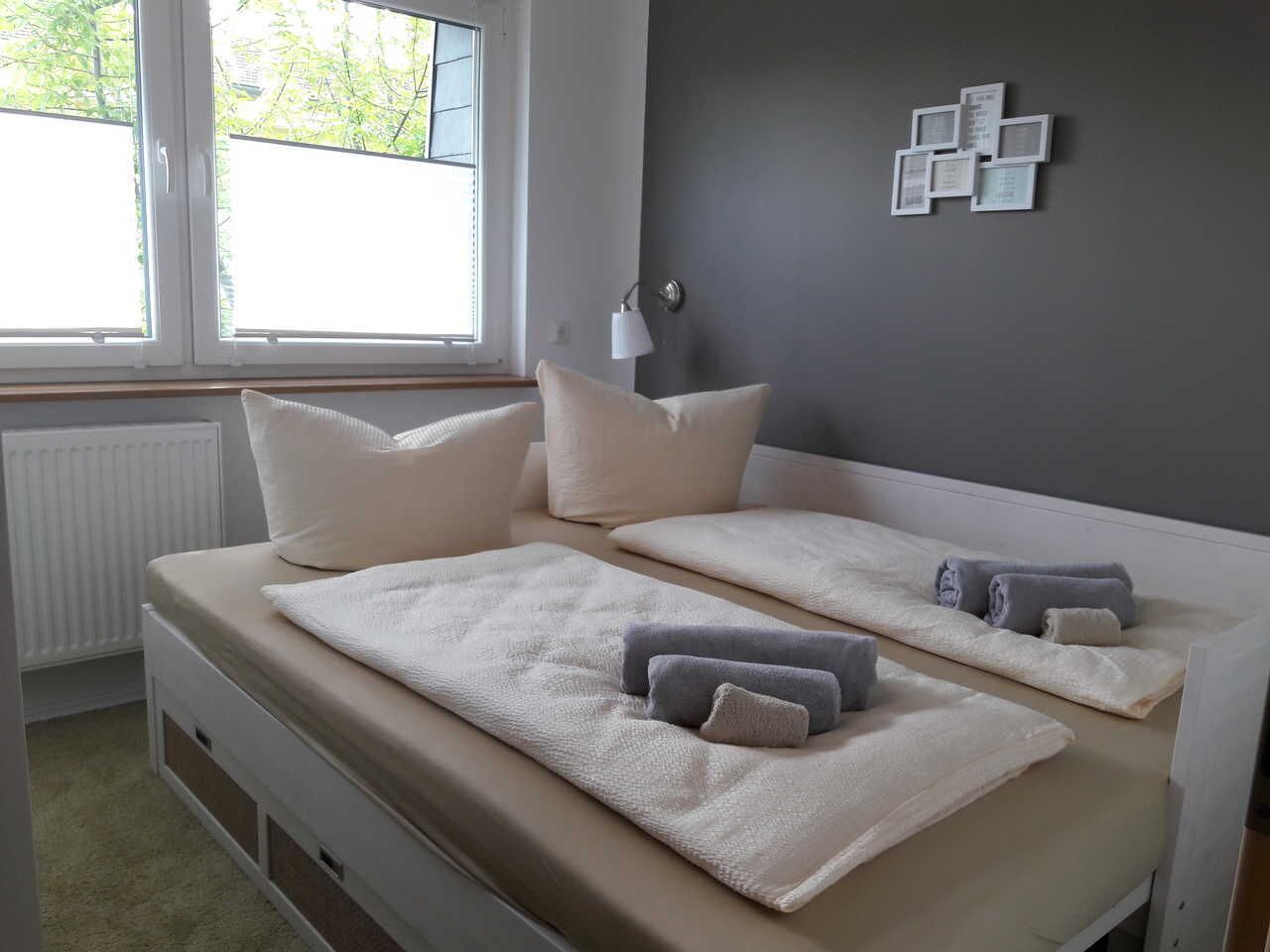 Apartment | 2 Schlafzimmer, kostenlose Babybetten