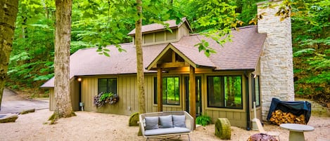 浪漫小屋, 1 張特大雙人床, 非吸煙房, 簡易廚房 | 1 間臥室、獨特裝潢、布置獨特、熨斗/熨衣板