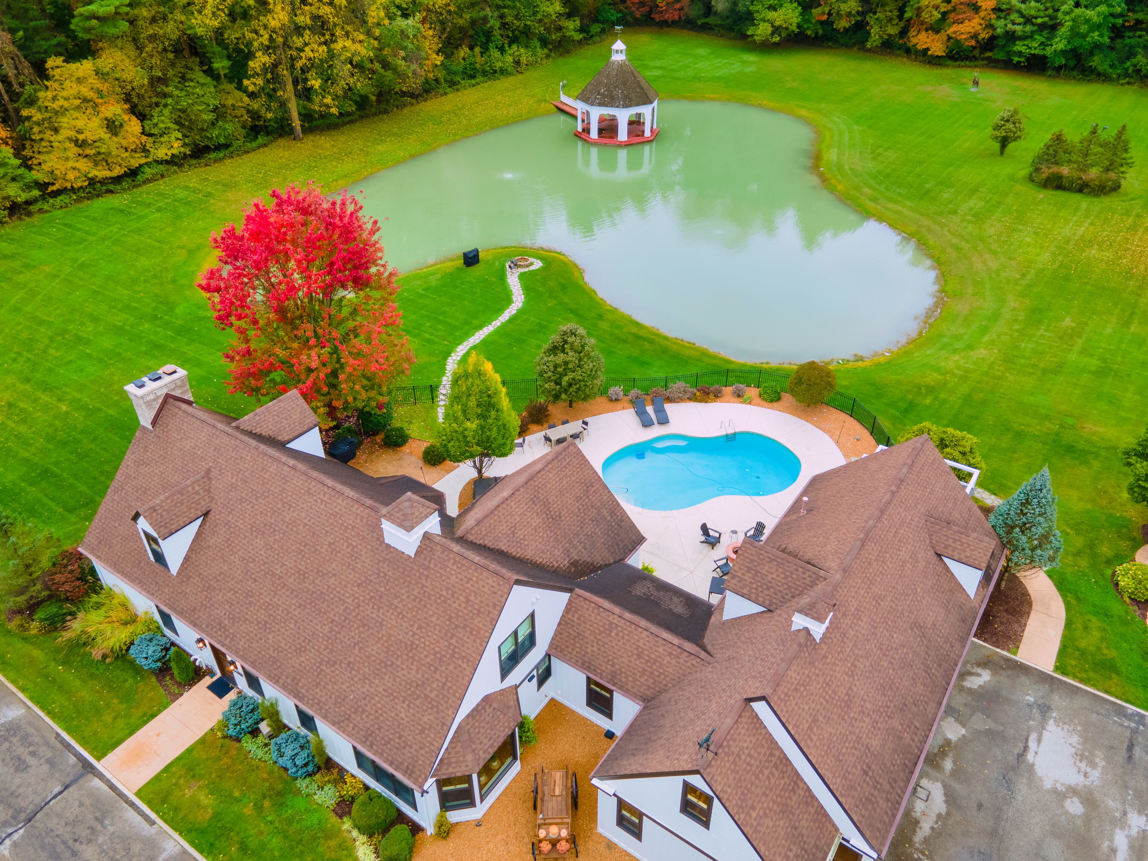 Exterior. The Morris Estate