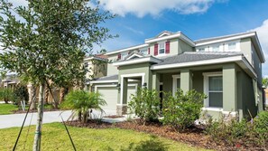 Villa, 5 Bedrooms, Private Pool (4.5 Bathrooms - BN57662) | Terrace/patio - Davenport Homes in Solterra Rst by ADR (Davenport)