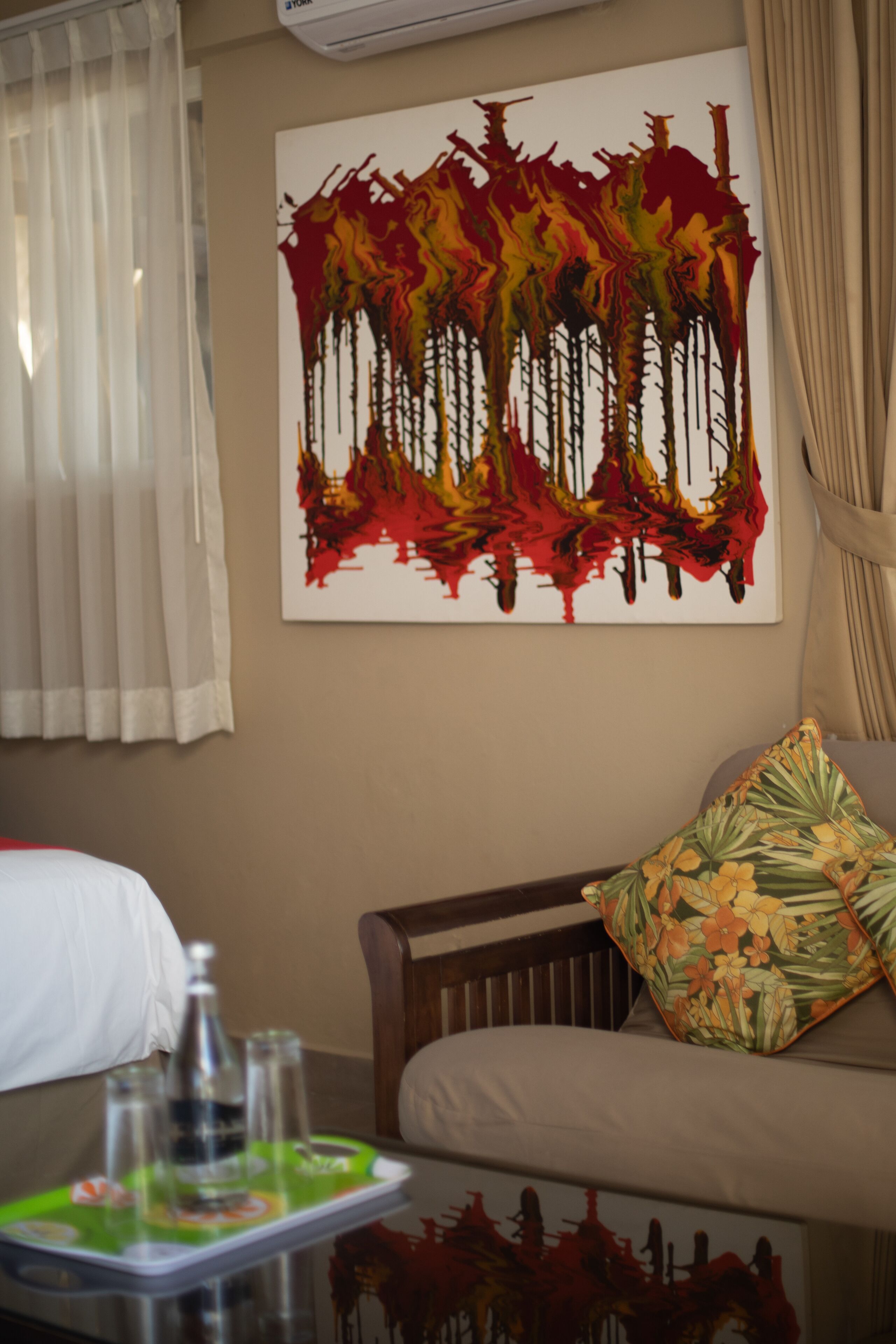 queen room with garden view | 1 bedroom, premium bedding, in-room safe, blackout curtains