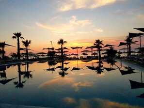Indoor pool, 2 outdoor pools, open 7:00 AM to 6:00 PM, pool umbrellas - Brilliant Hotel & Spa (Golem)