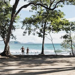 On the beach, beach towels, scuba diving, snorkeling