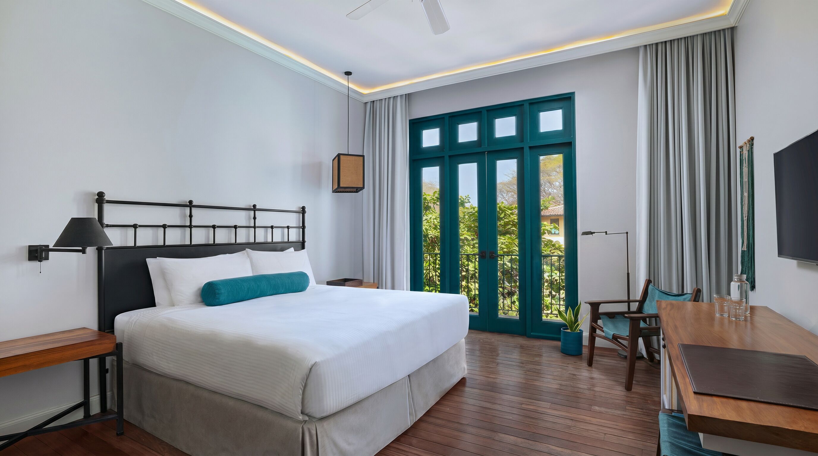 Plaza Balcony Room | Ropa de cama de alta calidad, camas con pillow-top y minibar 