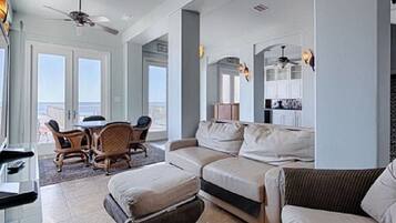 Apartment (acomodates up to 26 guests) | Living room | TV, DVD player