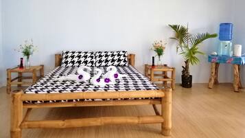 In-room safe, soundproofing, bed sheets