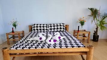 In-room safe, soundproofing, bed sheets