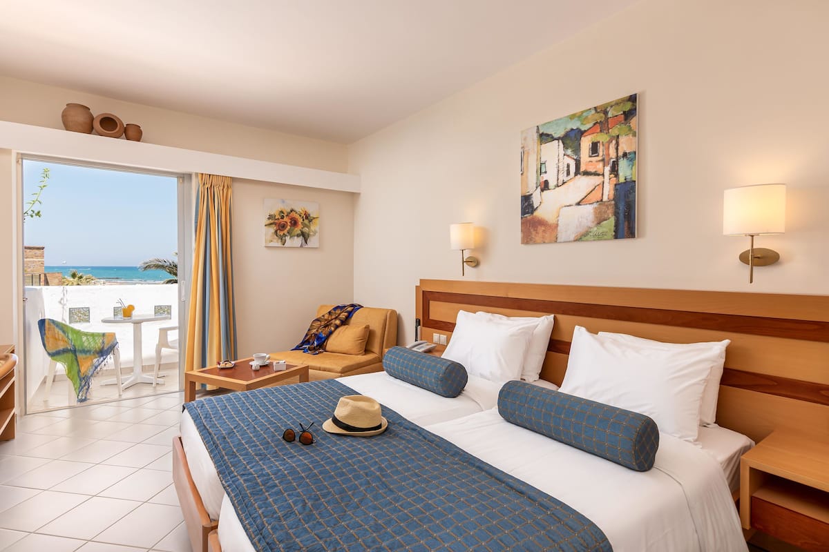 Standard Double Room, Garden View | Laptop workspace, free WiFi, bed sheets