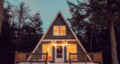 Stylischer A-Frame in der Nähe von Manchester, Wandern, Skifahren!