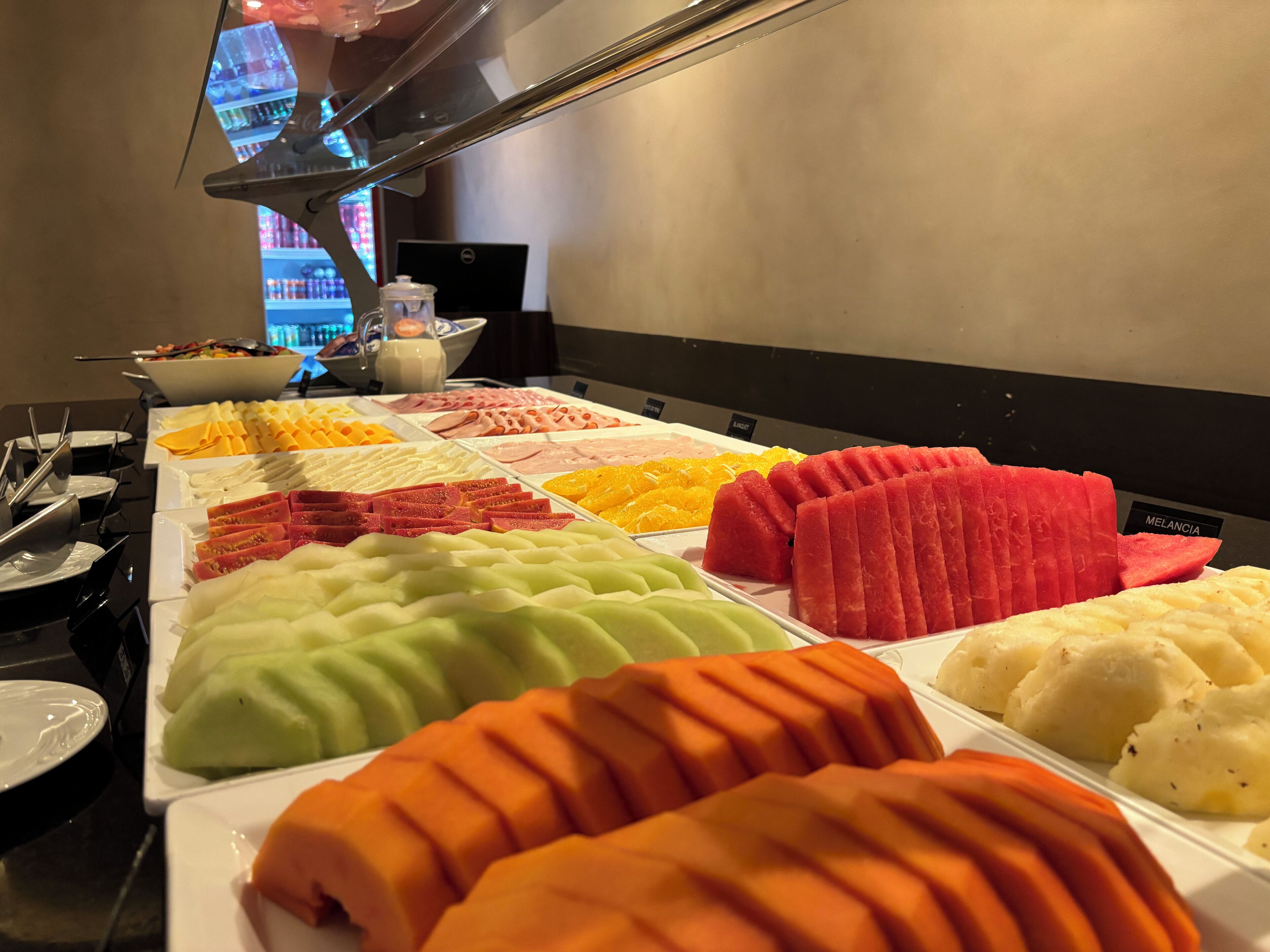 Frokostbuffé er inkludert hver dag