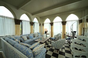 Luxury Villa, 3 Bedrooms | Living room | Flat-screen TV - La Torre dei Merli Luxury Collection (Monterosso al Mare)