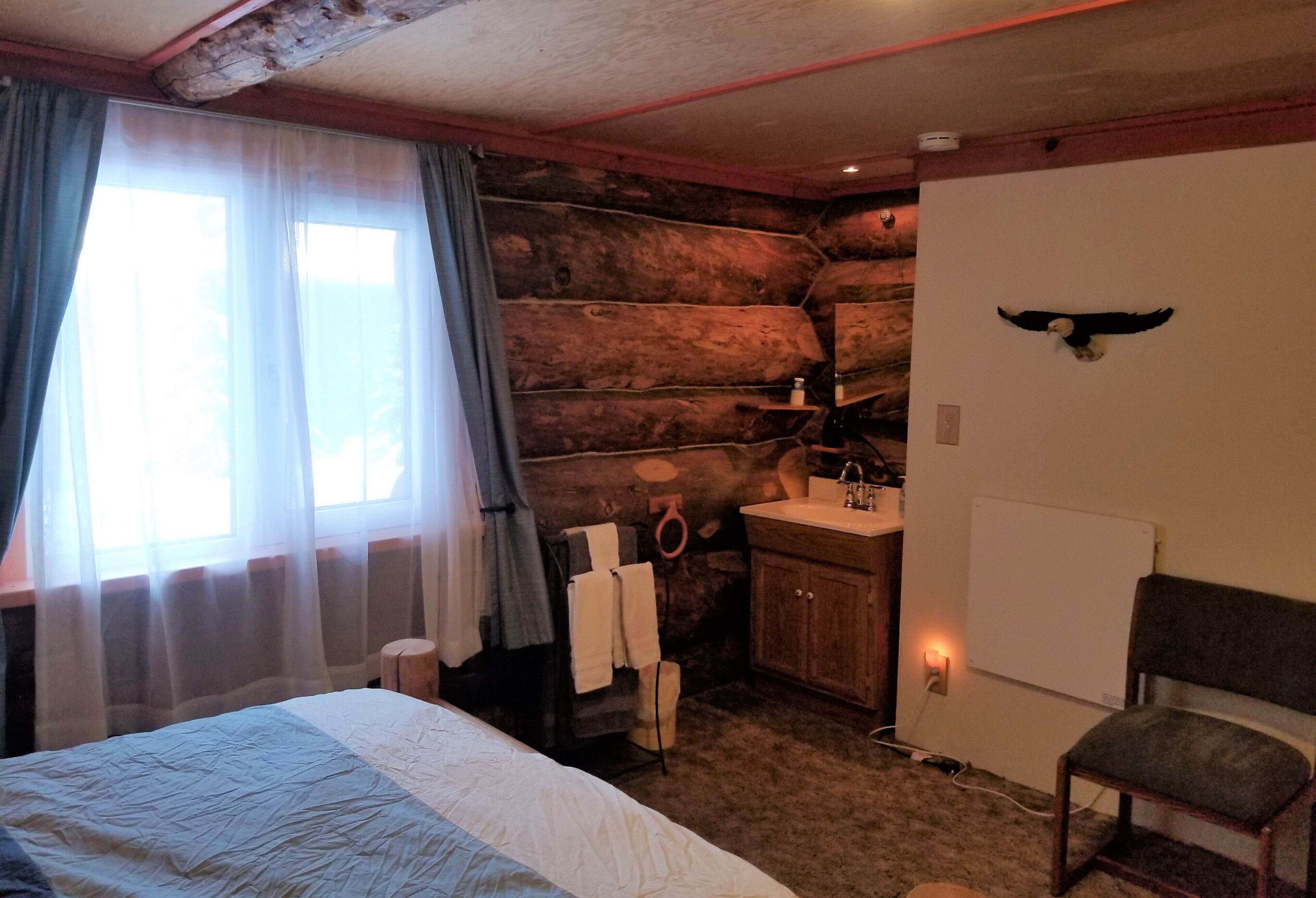 Eagle Room (First Floor) | Individually decorated, individually furnished, blackout drapes