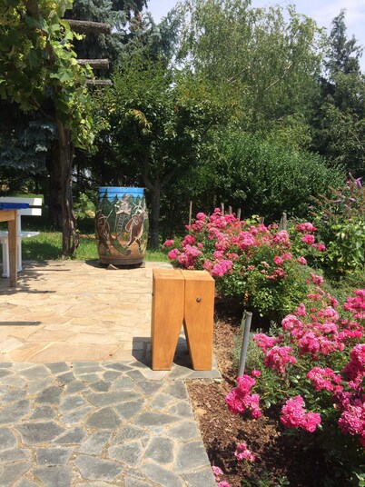 Jewel in the vineyard overlooking Pannonian lowlands 6 people