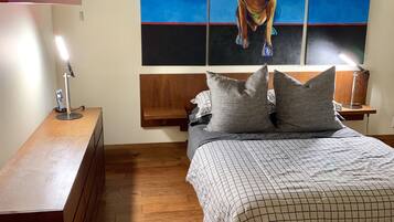 2 bedrooms, iron/ironing board, travel crib, WiFi