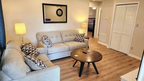 TV, DVD player, offices