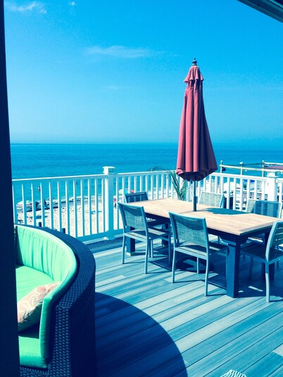 Amazing Ocean Front 2 Story Home, Steps Away From The Water