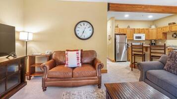 TV, fireplace, DVD player