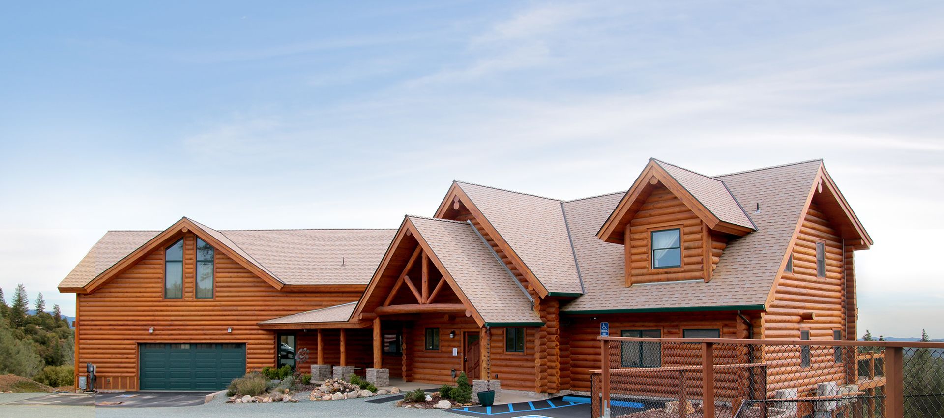 Façade de l’hébergement