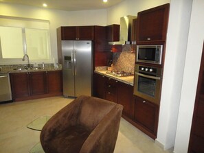 Fridge, microwave, oven, stovetop - Luxury Studio in Center of Romantic Zone Fun! Fantastic Rooftop Views! (Puerto Vallarta)