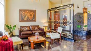 Zona de estar del vestíbulo