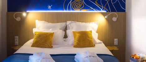 Chambre exécutive, 1 trÚs grand lit | Draps en coton égyptien, literie de qualité