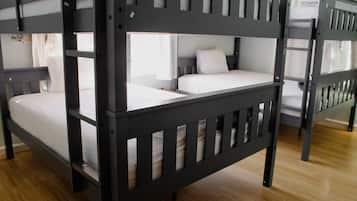 標準共用宿舍, 非吸煙房, 共用浴室 (Room sleeps 4 Guests) | 熨斗/熨衣板、免費無線上網、床單