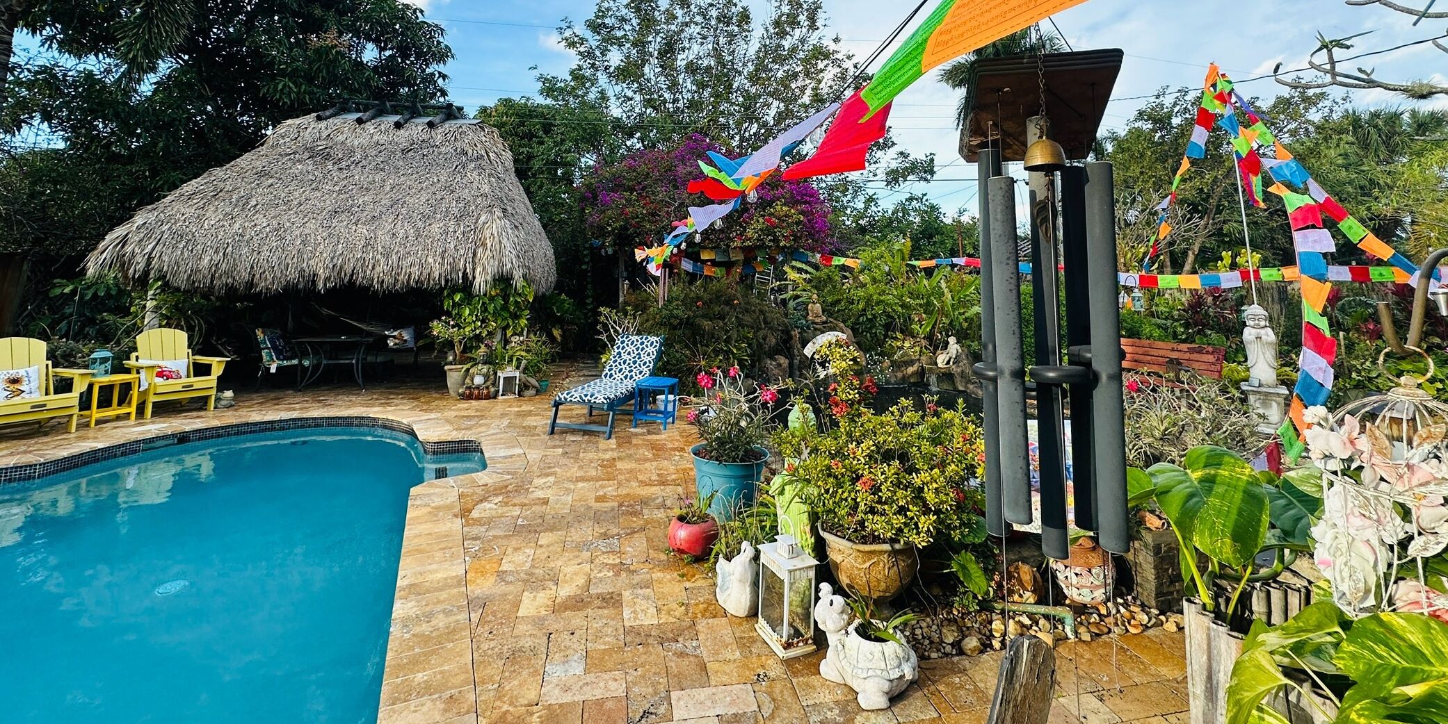 Clothes optional Tranquil Private room Paradise. In Fort Lauderdale.