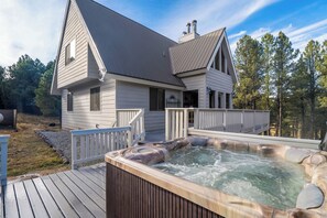 Idromassaggio all'aperto