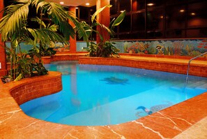 Piscine couverte, piscine chauffée