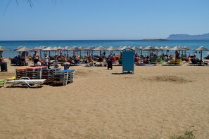 Am Strand, Strandtücher