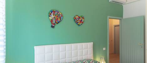 1 bedroom, iron/ironing board, travel crib, WiFi (free)