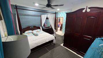 4 chambres, draps en coton égyptien, literie de qualité supérieure