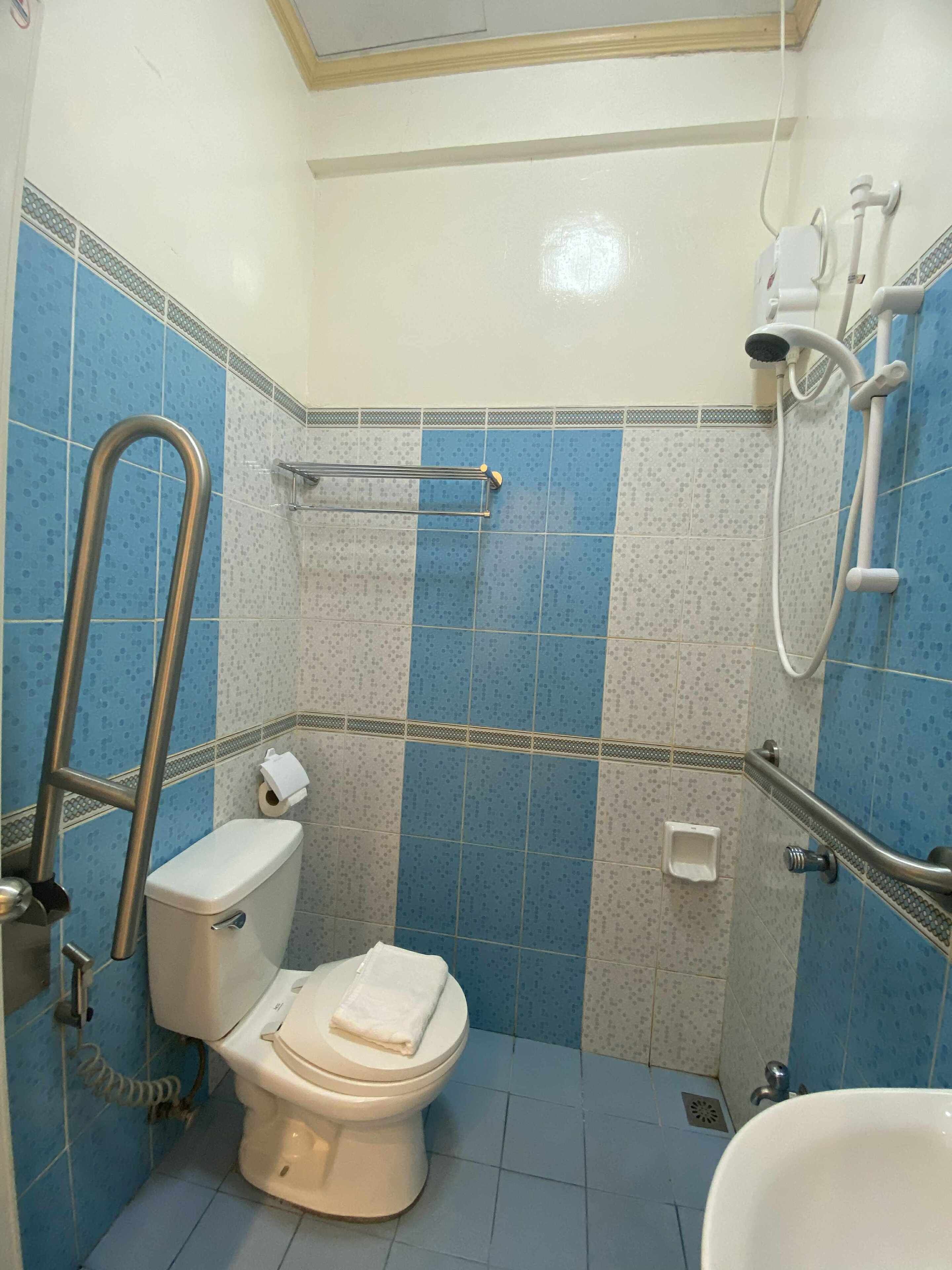 double room | bathroom | shower, free toiletries, towels
