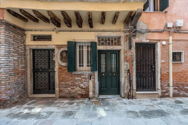 Fassade der Unterkunft