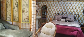 Yurting on the Canoochee River Yurt