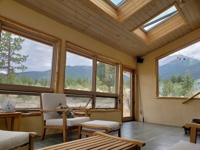 Luxury Log Home at Foot of Mt. Princeton